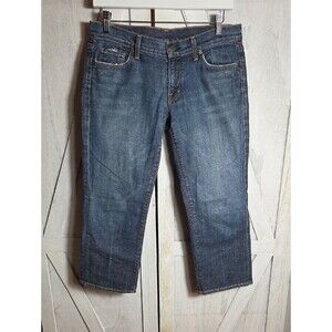 Citizens Of Humanity Kelly #063 Stretch Low Waist Cropped Jeans Size 29